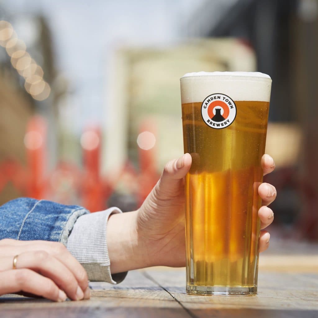 Cover Image for Buy 1 get 1 free on a pint of Camden Hells at The Woodman